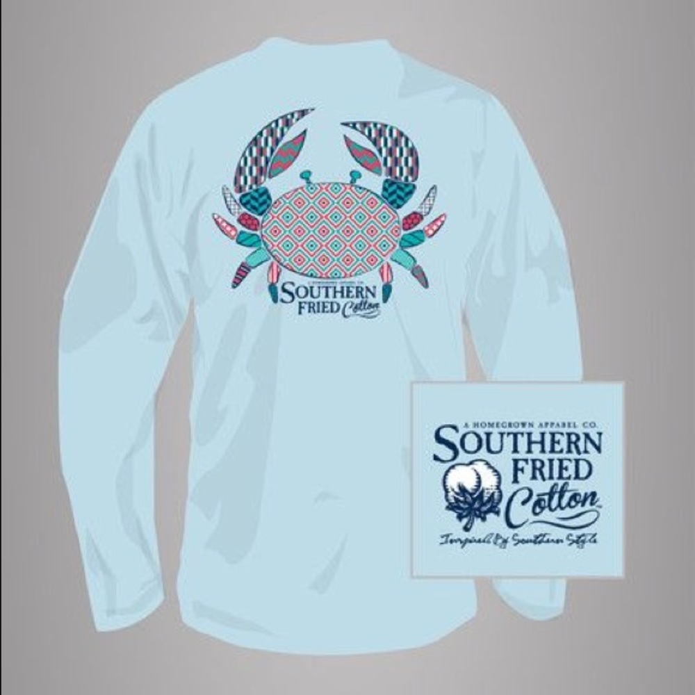 Southern Fried Cotton Blue Crab